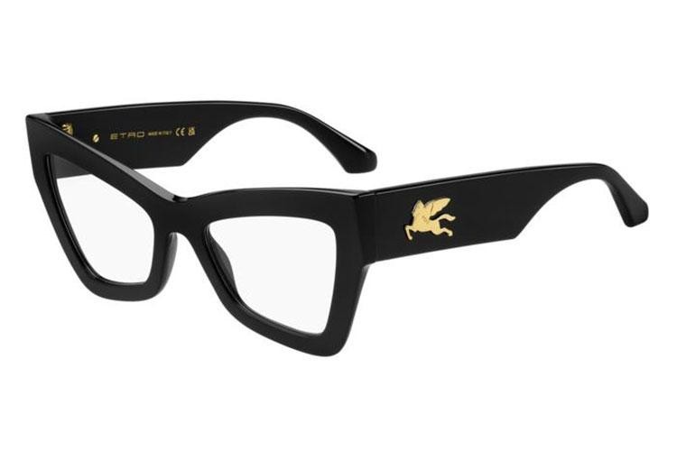 Glasses Etro ETRO0069 807 Cat Eye Schwarz