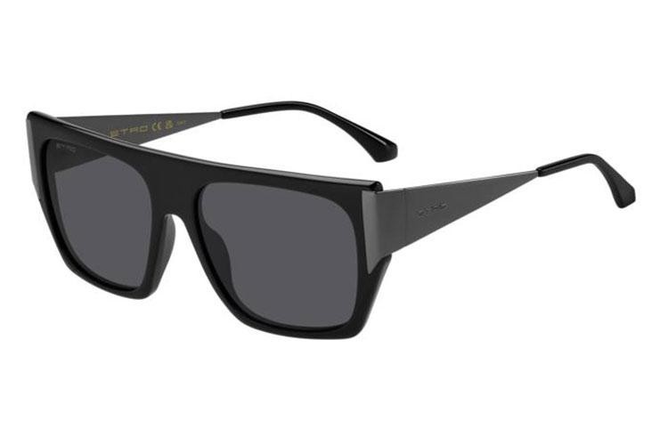 Sunglasses Etro ETRO0051/G/S 807/IR Flat Top Schwarz