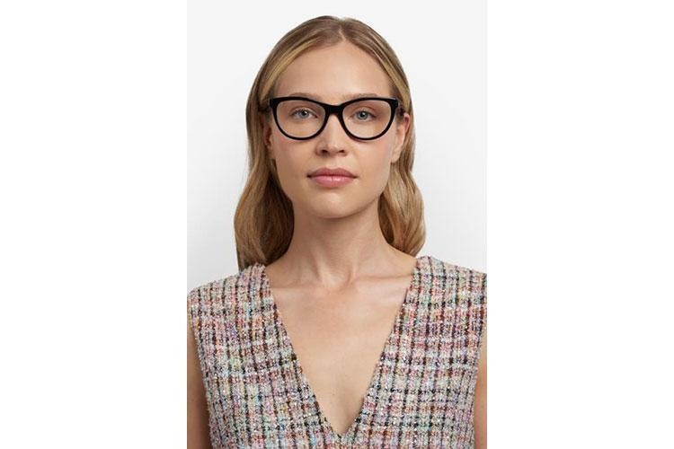 Glasses Missoni MIS0210 807 Cat Eye Schwarz