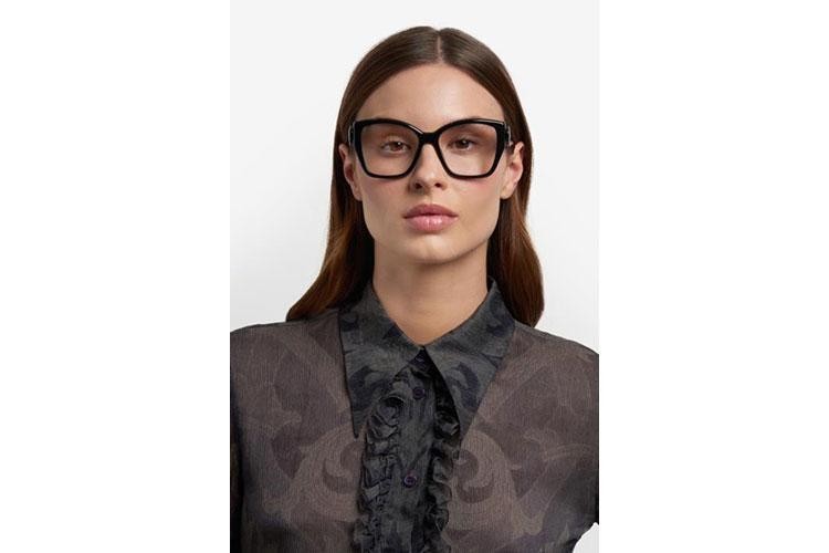 Glasses Etro ETRO0059 807 Rechteck Schwarz