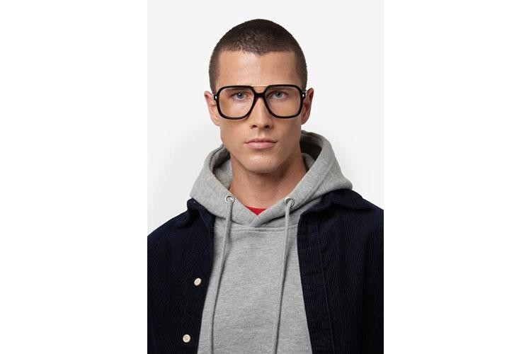 Glasses Dsquared2 D20145 807 Rechteck Schwarz