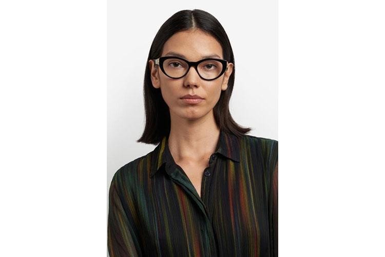 Brillen Etro ETRO0041 807 Cat Eye Schwarz