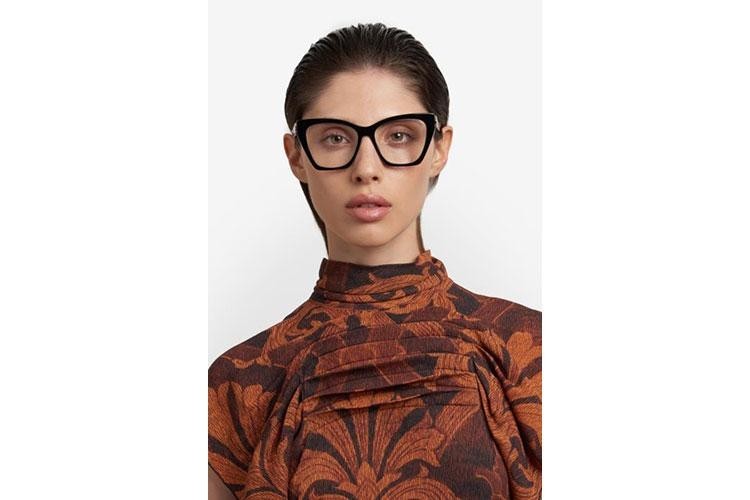 Glasses Etro ETRO0042 807 Cat Eye Schwarz