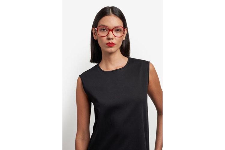 Glasses Carolina Herrera HER0275 C9A Rechteck Rot