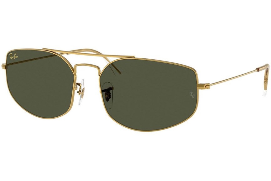 Sonnenbrille Ray-Ban RB3845 919631 Rechteck Gold