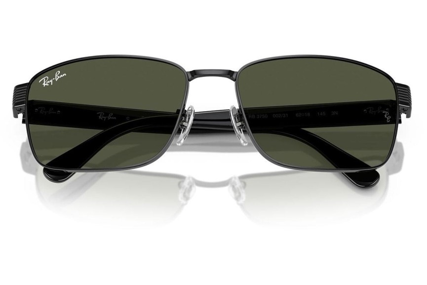 Sunglasses Ray-Ban RB3750 002/31 Quadratisch Schwarz