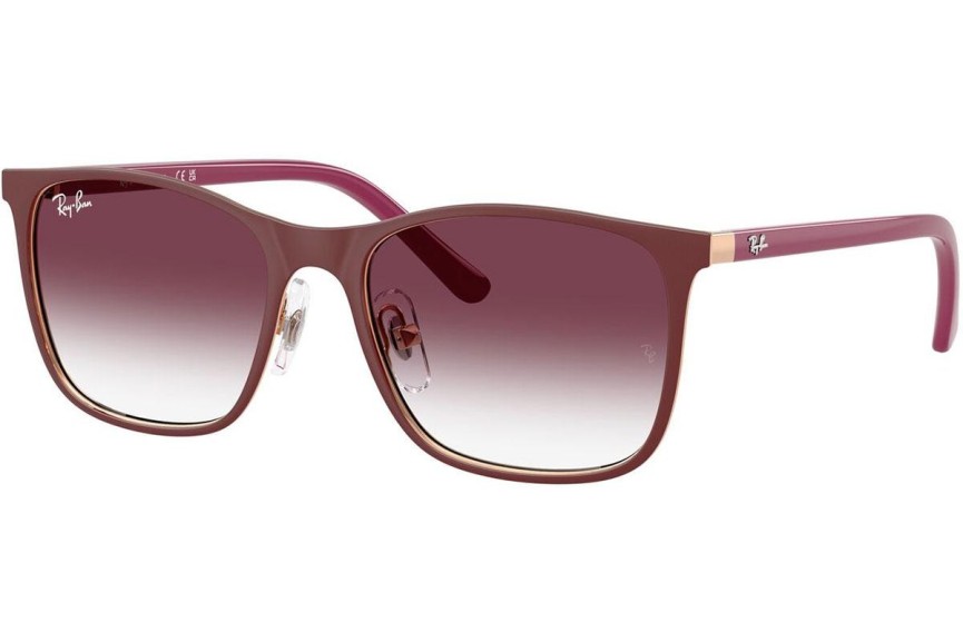 Sunglasses Ray-Ban Junior RJ9551S 296/8H Quadratisch Rot