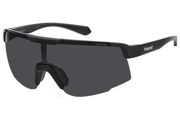 Sonnenbrille Polaroid PLD7035/S 003/M9 Polarized Monoscheibe | Shield Schwarz