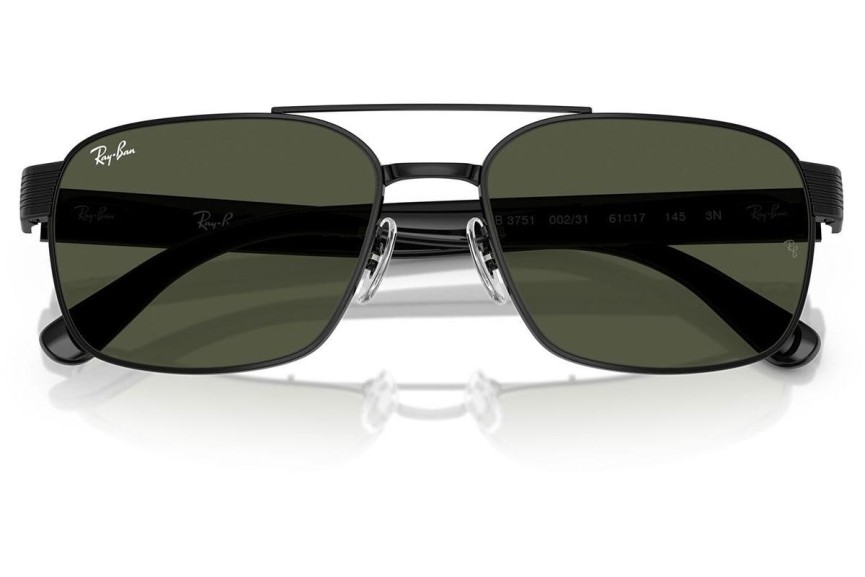 Sonnenbrille Ray-Ban RB3751 002/31 Quadratisch Schwarz