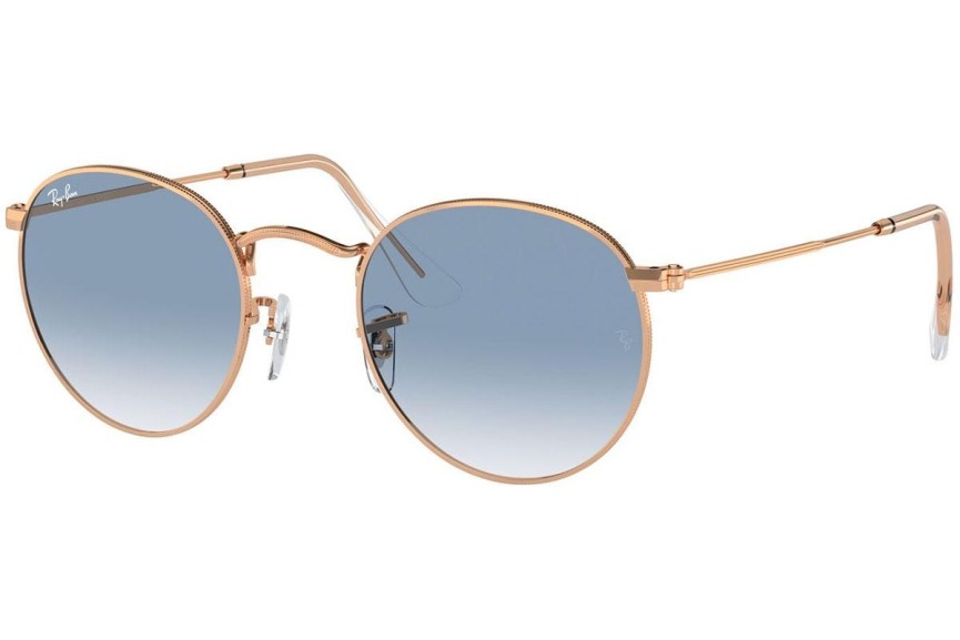 Sonnenbrille Ray-Ban Round Metal RB3447 92023F Rund Gold