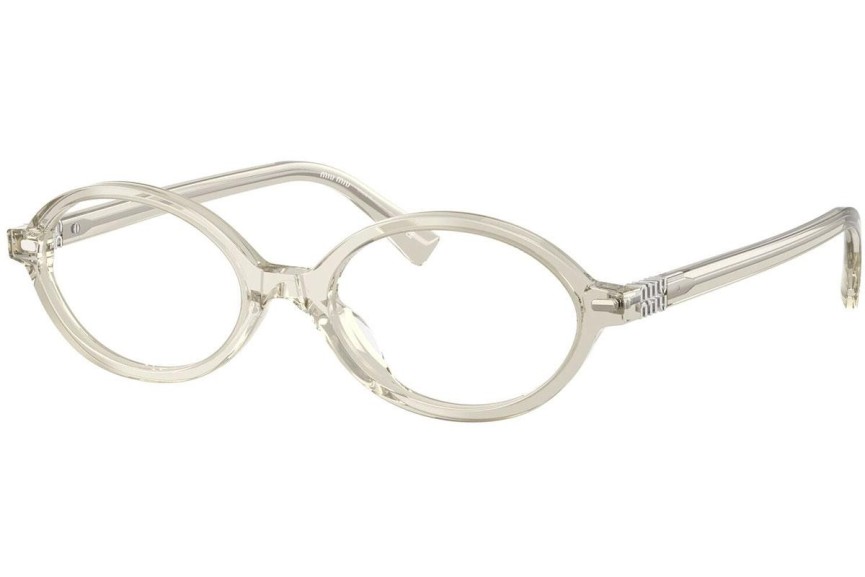 Brillen Miu Miu MU01XV 12U1O1 Oval Beige