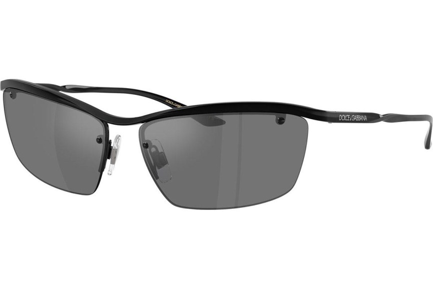 Sonnenbrille Dolce & Gabbana DG2307 01/6G Rechteck Schwarz