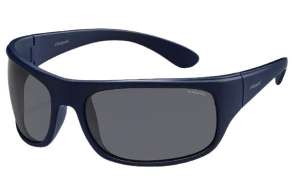 Sunglasses Polaroid Sport 07886 SZA/Y2 Polarized Rechteck Blau