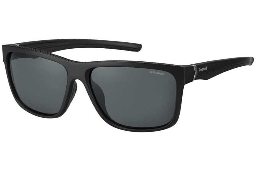 Sonnenbrille Polaroid Sport PLD7014/S 807/M9 Polarized Quadratisch Schwarz