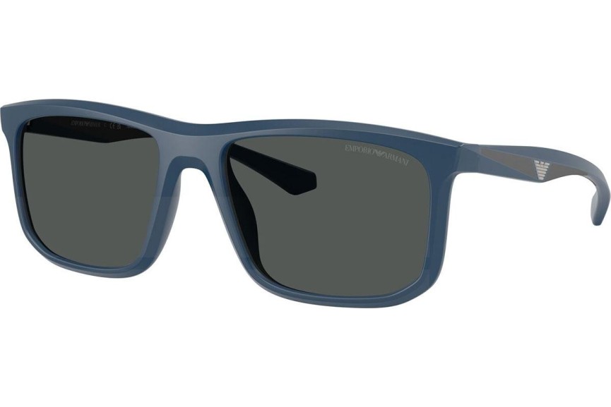 Sonnenbrille Emporio Armani EA4234U 618587 Quadratisch Blau