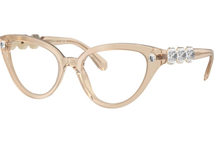 Brillen Swarovski SK2028 1066 Cat Eye Beige