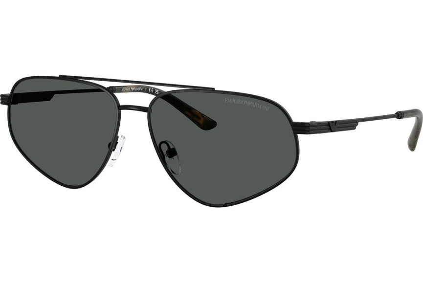 Sonnenbrille Emporio Armani EA2156 300187 Pilot Schwarz