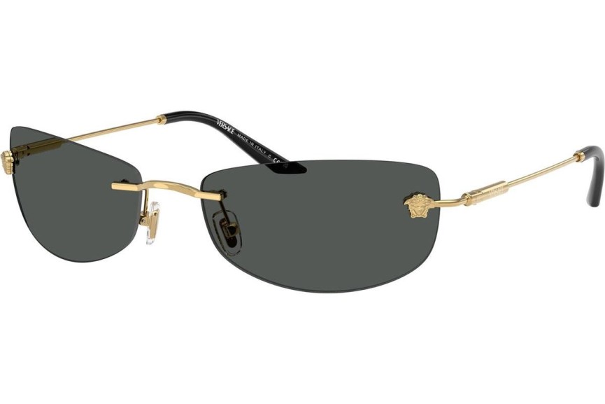 Sonnenbrille Versace VE2279 100287 Rechteck Gold