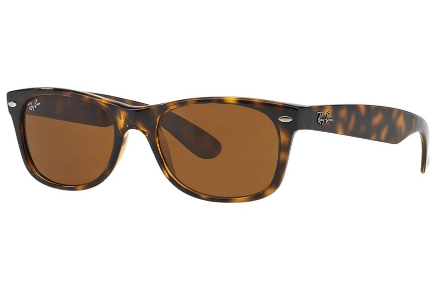 Sonnenbrille Ray-Ban New Wayfarer Classic RB2132 710 Quadratisch Havanna