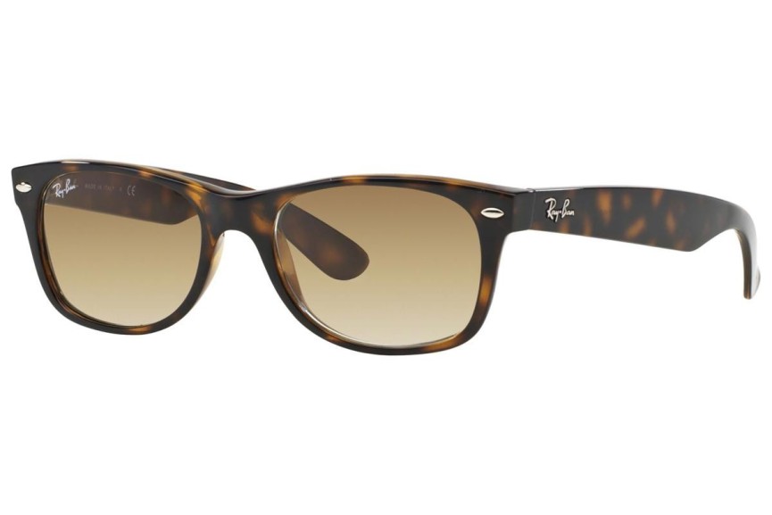 Sonnenbrille Ray-Ban New Wayfarer Classic RB2132 710/51 Quadratisch Havanna