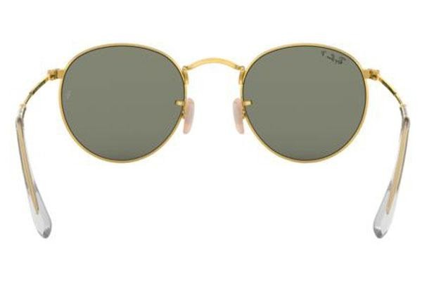 Sunglasses Ray-Ban Round Metal RB3447 001/58 Polarized Rund Gold