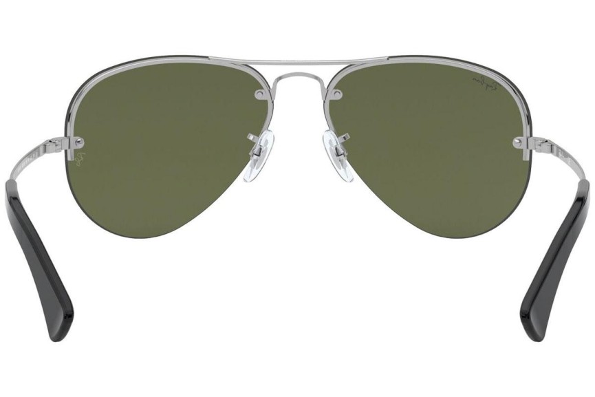 Sunglasses Ray-Ban RB3449 003/30 Pilot Silber