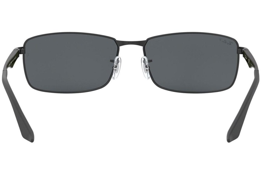 Sunglasses Ray-Ban RB3498 006/81 Polarized Rechteck Schwarz