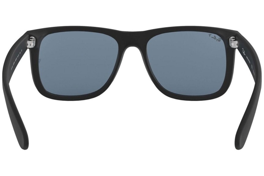 Sunglasses Ray-Ban Justin Classic RB4165 622/2V Polarized Quadratisch Schwarz