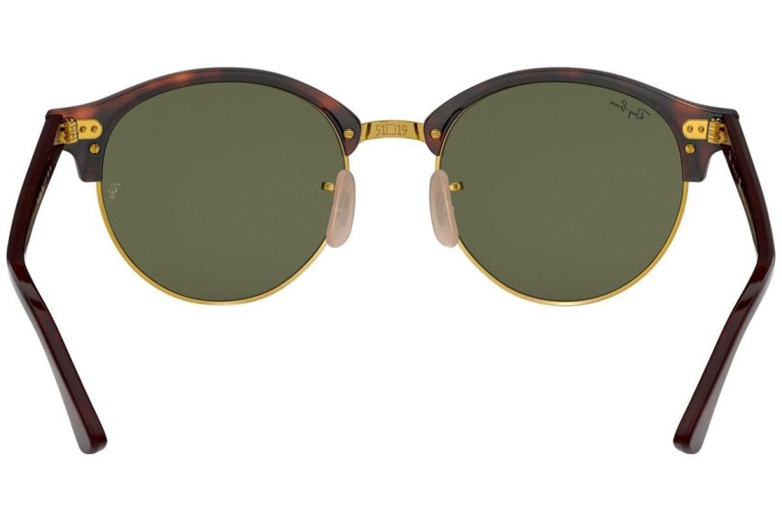 Sonnenbrille Ray-Ban Clubround Classic RB4246 990 Rund Havanna