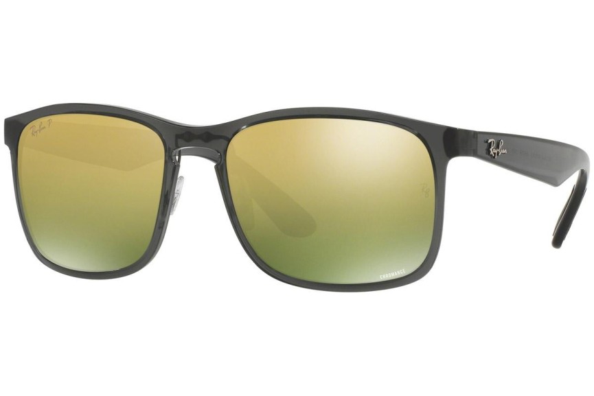 Sonnenbrille Ray-Ban Chromance Collection RB4264 876/6O Polarized Quadratisch Schwarz