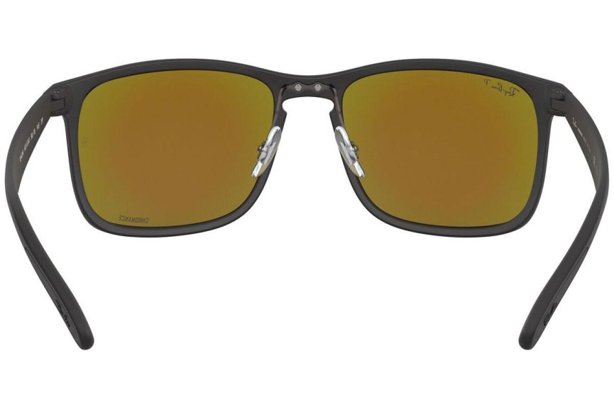 Sonnenbrille Ray-Ban Chromance Collection RB4264 601SA1 Polarized Quadratisch Schwarz