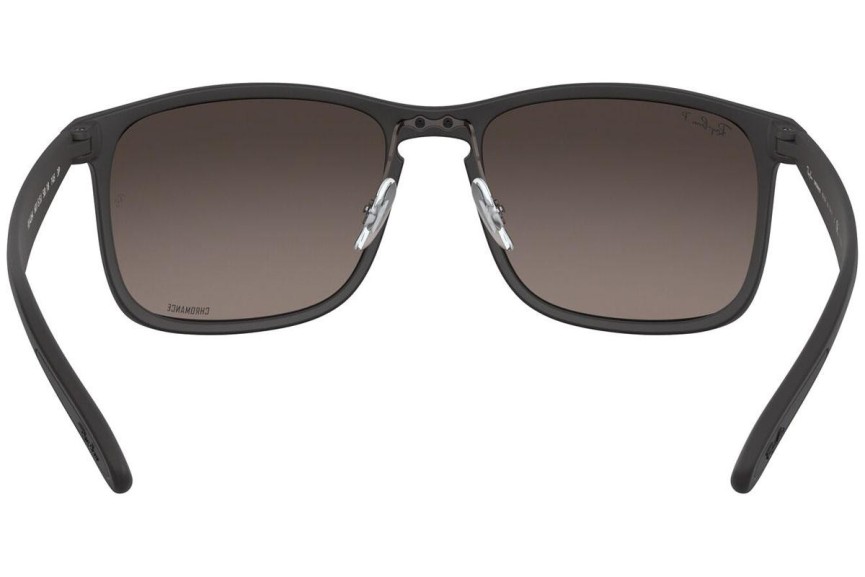 Sonnenbrille Ray-Ban Chromance Collection RB4264 601S5J Polarized Quadratisch Schwarz