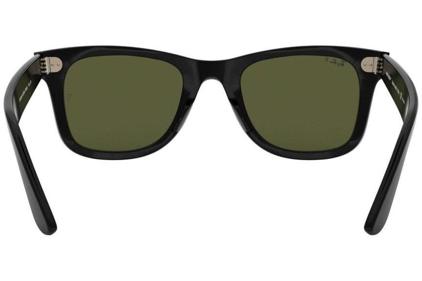 Sonnenbrille Ray-Ban Wayfarer Ease RB4340 601/58 Polarized Quadratisch Schwarz