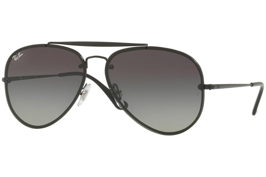 Sonnenbrille Ray-Ban Blaze Aviator Blaze Collection RB3584N 153/11 Pilot Schwarz