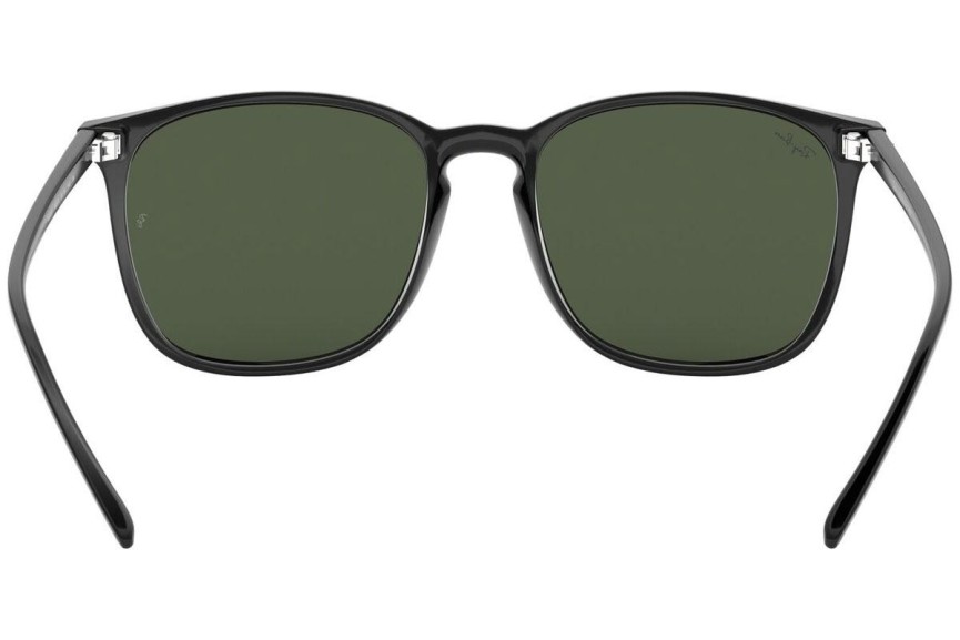 Sonnenbrille Ray-Ban RB4387 601/71 Quadratisch Schwarz