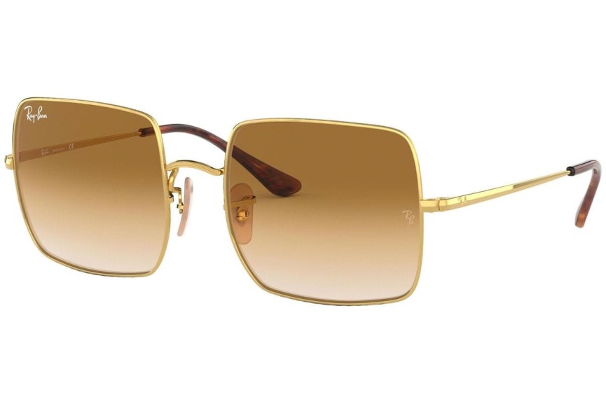 Sonnenbrille Ray-Ban Square Classic RB1971 914751 Quadratisch Gold