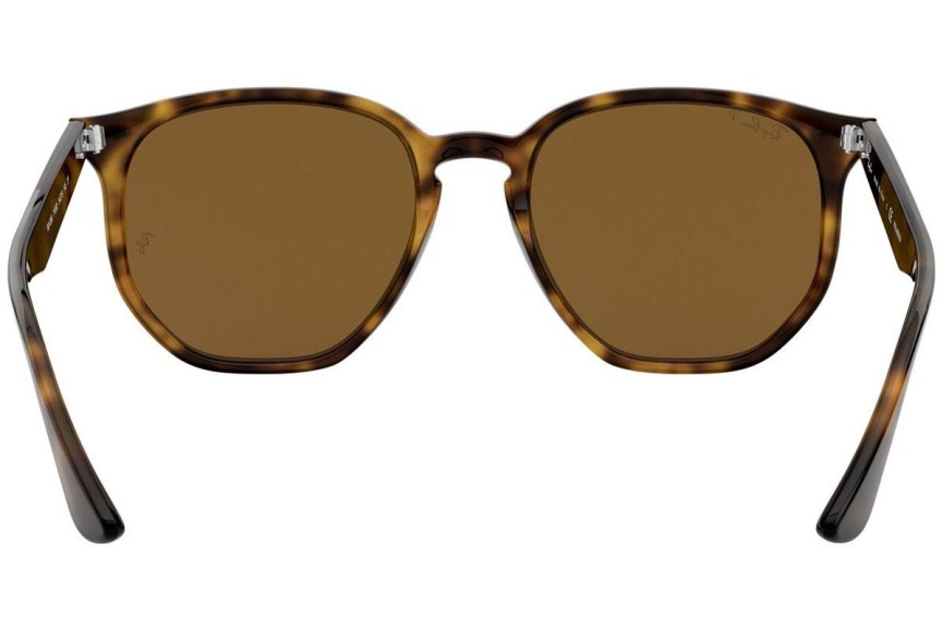 Sonnenbrille Ray-Ban RB4306 710/83 Polarized Quadratisch Havanna