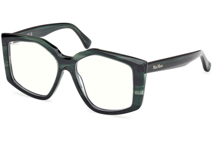 Brillen Max Mara MM5162-B 098 blue-light [non-prescription] Cat Eye Grün