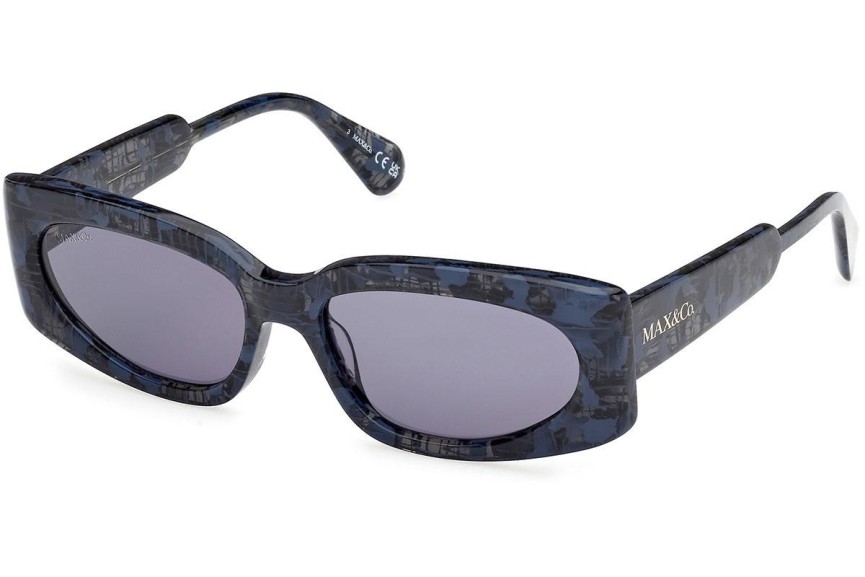 Sonnenbrille Max&Co. MO0114 92V Rechteck Blau