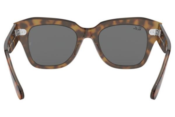 Sunglasses Ray-Ban State Street RB2186 1292B1 Quadratisch Havanna