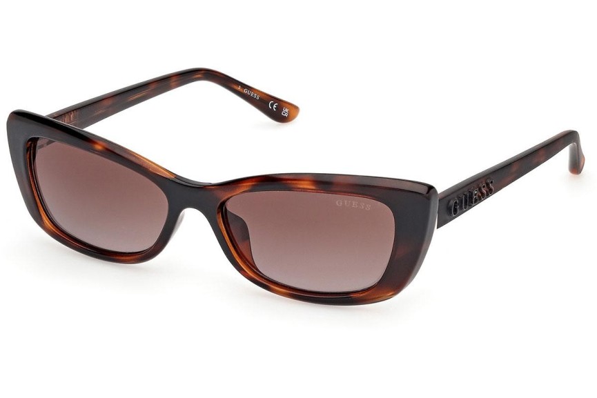 Sonnenbrille Guess GU00156-H 52F Rechteck Havanna