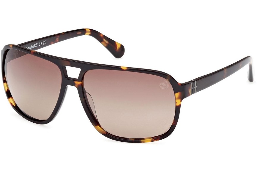 Sonnenbrille Timberland TB00031 52H Pilot Havanna