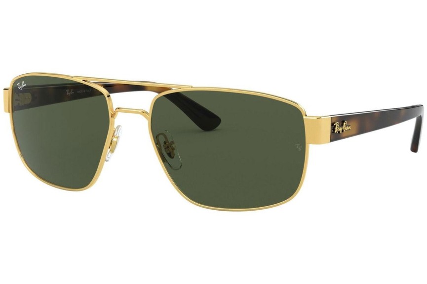 Sonnenbrille Ray-Ban RB3663 001/31 Quadratisch Gold