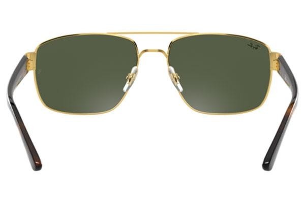 Sunglasses Ray-Ban RB3663 001/31 Quadratisch Gold