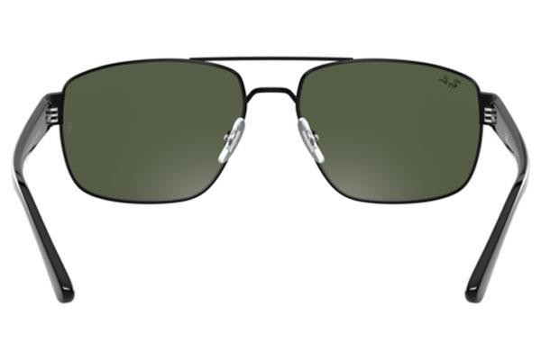 Sonnenbrille Ray-Ban RB3663 002/31 Quadratisch Schwarz