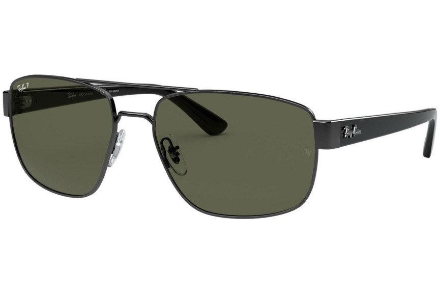 Sonnenbrille Ray-Ban RB3663 004/58 Polarized Quadratisch Silber