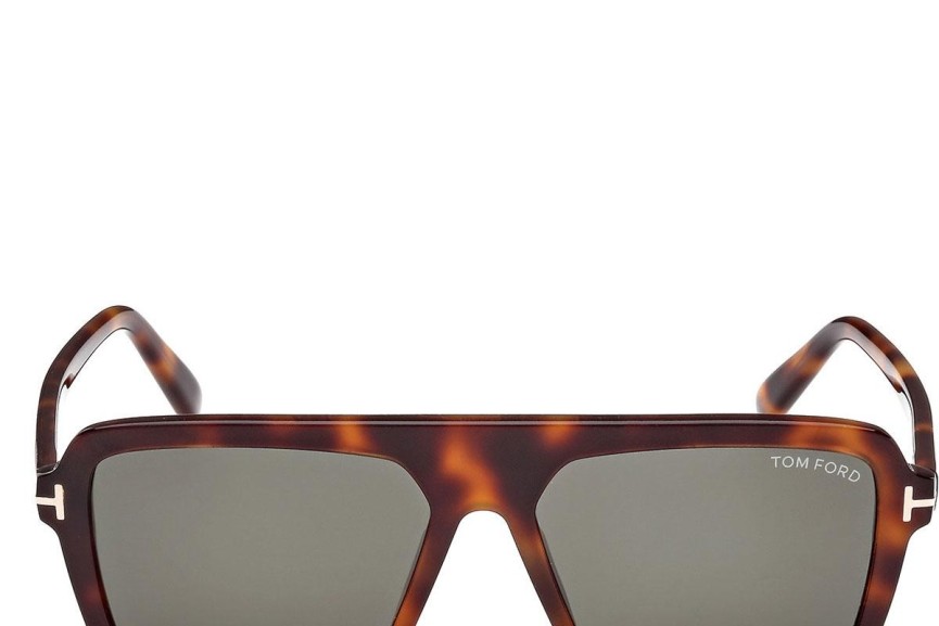 Sonnenbrille Tom Ford Vincent FT1176 53N Quadratisch Havanna