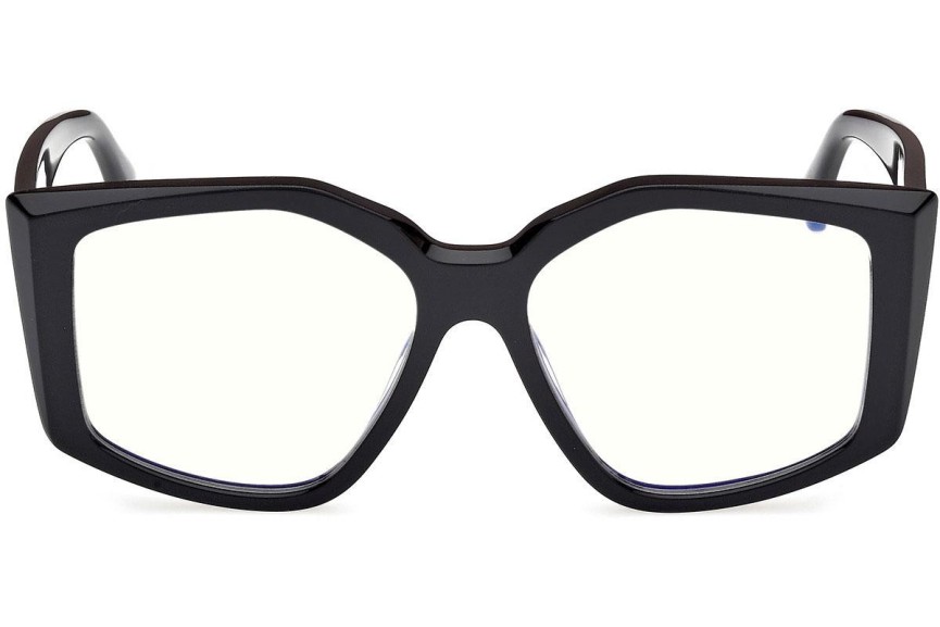 Brillen Max Mara MM5162-B 001 blue-light [non-prescription] Cat Eye Schwarz