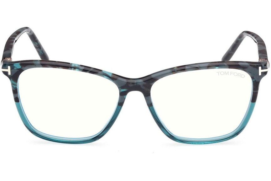 Brillen Tom Ford FT5989-B 055 Quadratisch Havanna