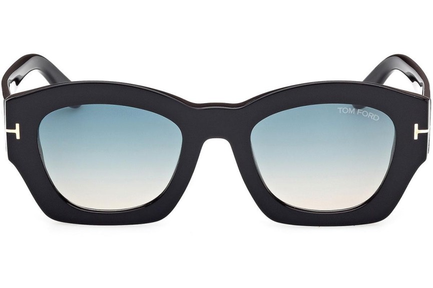 Sonnenbrille Tom Ford Guilliana FT1083 01P Quadratisch Schwarz